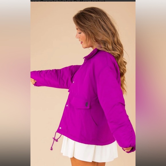 Free People Puffer jacket size L  NWOT - Picture 4 of 8